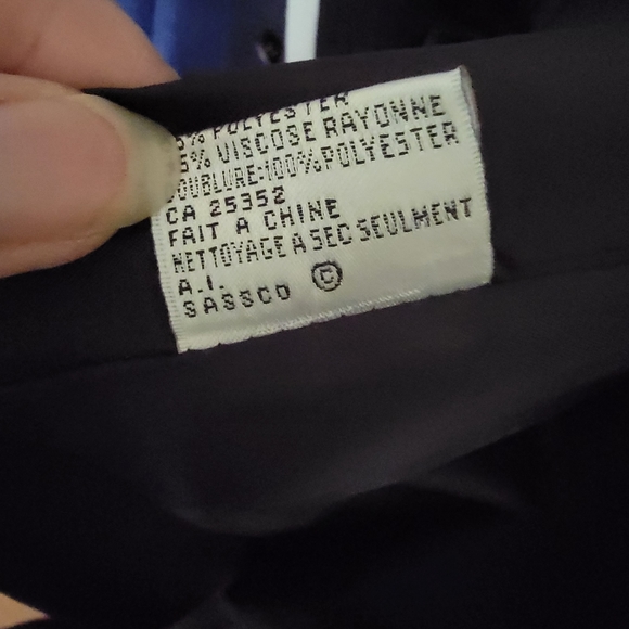 Vintage Jacqueline Ferrar coat dress 90's - Picture 5 of 6